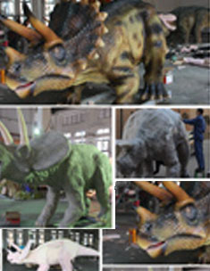 自貢仿真恐龍模型,機電昆蟲生產廠家,玻璃鋼雕塑模型定制,彩燈、花燈制作廠商,三合恐龍定制工廠